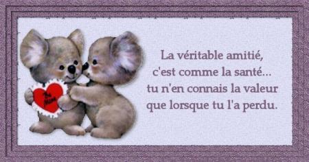 Véritable amitié